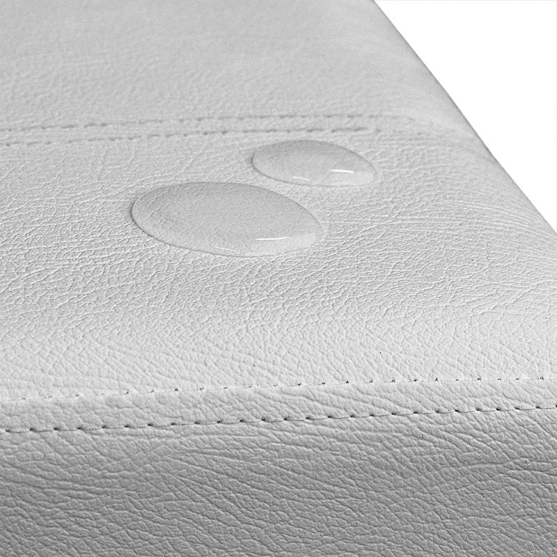 Casaria Taburet s úložným priestorom BELLA, 115x38x38cm, biela