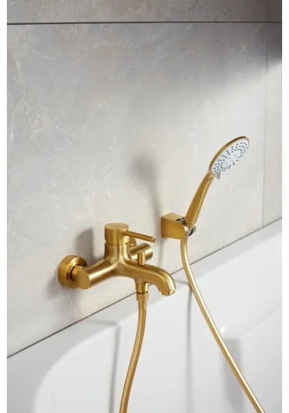 KFA Armatura 841-220-31 - Sprchová sada MOZA zlatá