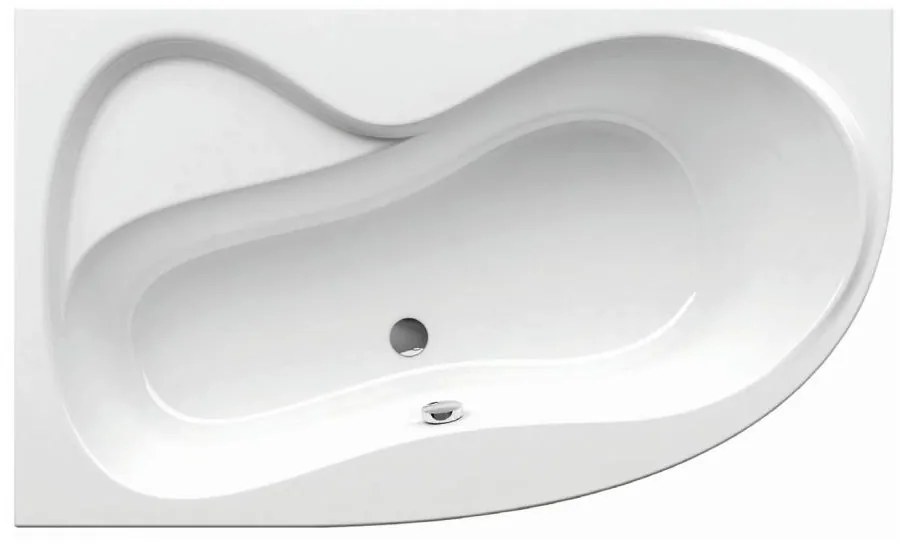 Ravak C571000000 - Rohová vaňa ROSA 160x95 cm akrylát/biela