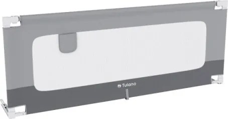 Bezpečnostná zábrana na posteľ Cover 48 sivá 180 cm