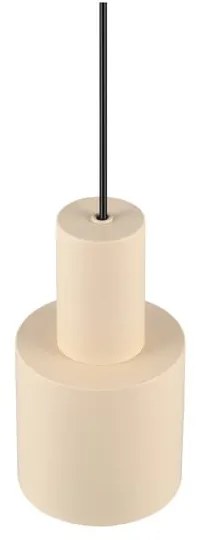 Žlté závesné svietidlo s kovovým tienidlom ø 12 cm Agudo – Trio