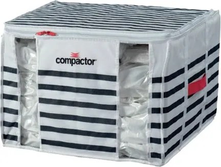 Úložný box na oblečenie Compactor Medium Mariniere 3D Vacuum Bag, 125 l