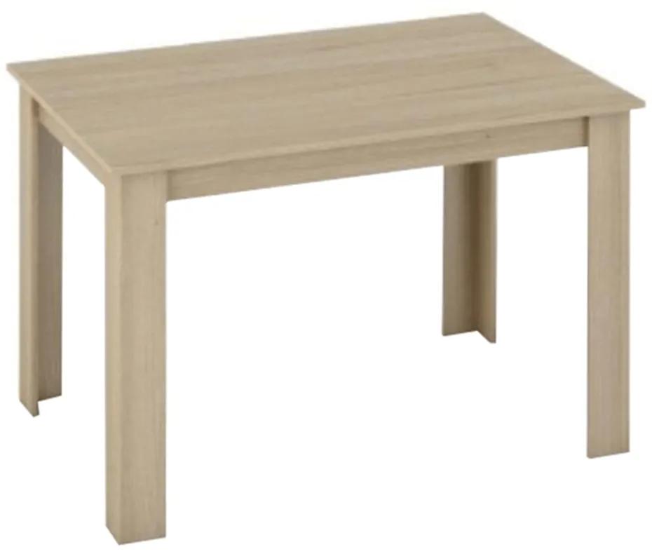 Jedálenský stôl, dub sonoma, 120x80 cm, KRAZ