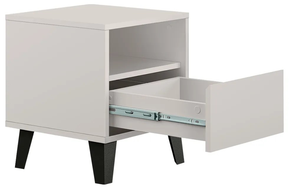 Nočný stolík BOGAN 1S, kašmír