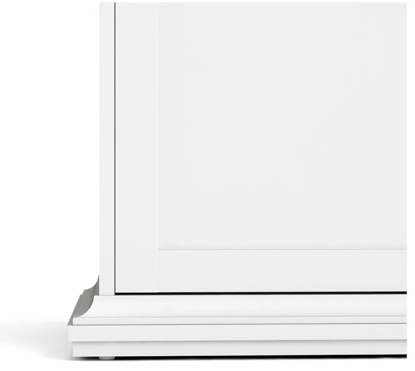 Biela šatníková skriňa 96x201 cm Paris – Tvilum