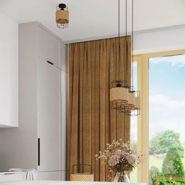 Sollux SL.1300 - Luster na lanku GIZUR 1xE27/15W/230V