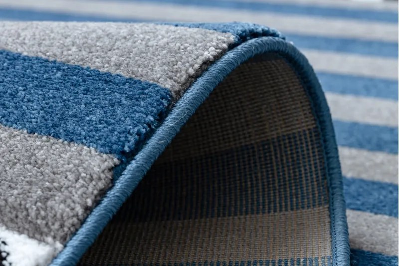 Detský kusový koberec Petit Marine anchor sea blue, 160x220, modrá, detská izba, Dywany Łuszczów