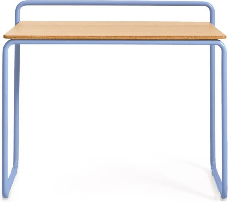 Detský písací stôl s doskou v dekore jaseňového dreva 45x82 cm Tinn – Kave Home