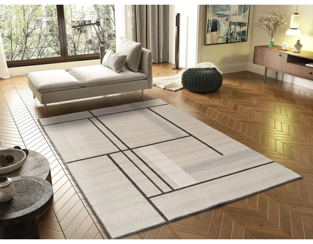 Béžový koberec 80x150 cm Domus – Universal