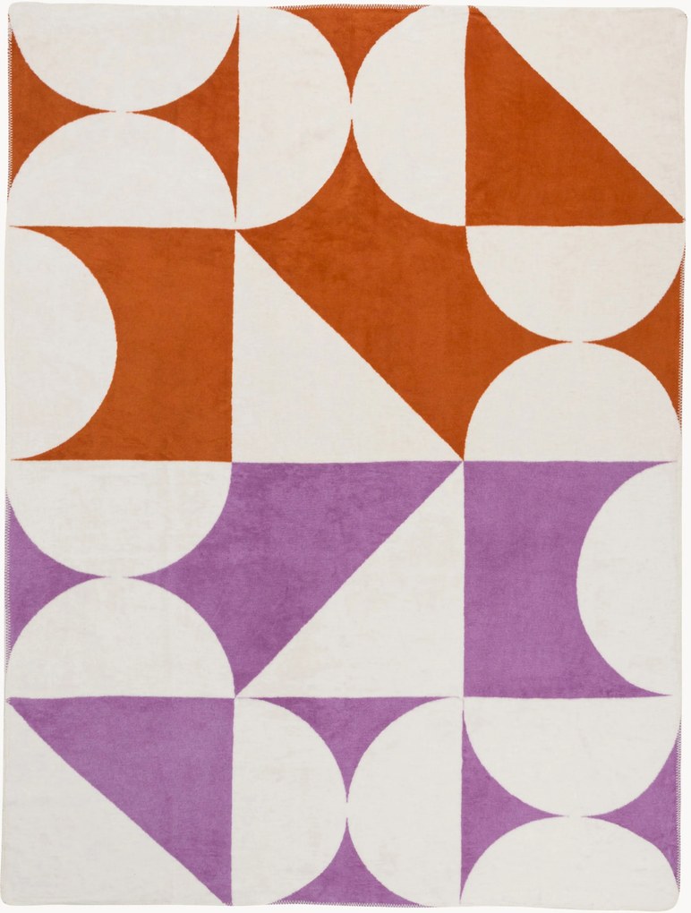 Prehoz's geometrickým vzorom Tul