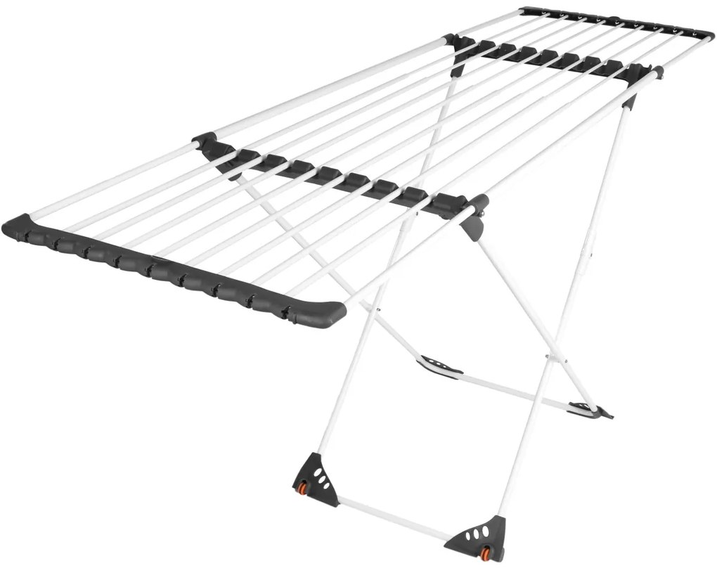 Sušiak na bielizeň Mojave grafit/biely