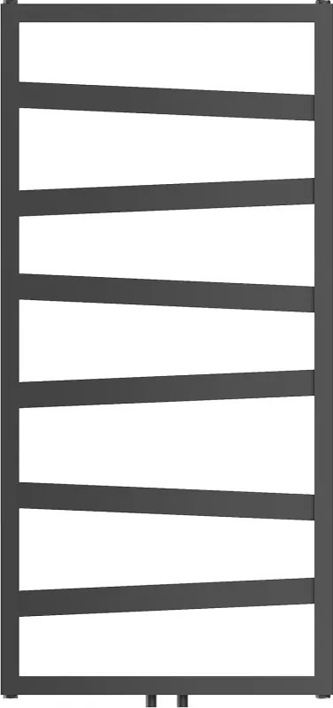 Mexen, Mexen Zoom dekoratívny kúpeľňový radiátor 1100 x 530 mm, 376 W, antracit - W130-1100-530-00-66