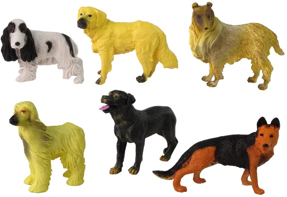 Lean Toys Sada 6 figúrok – Veľké plemená psov