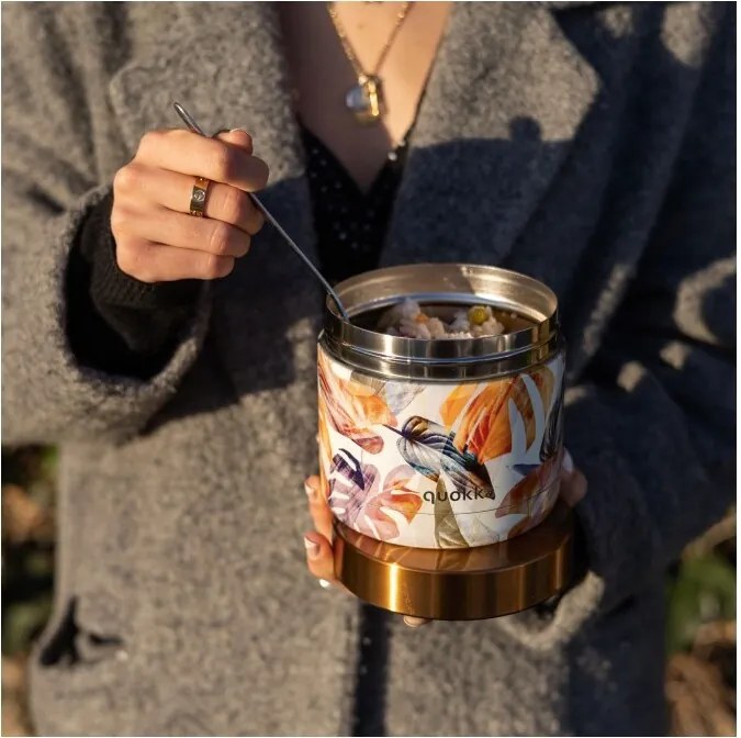 Termobox na desiatu Quokka Whim Autumn 600 ml