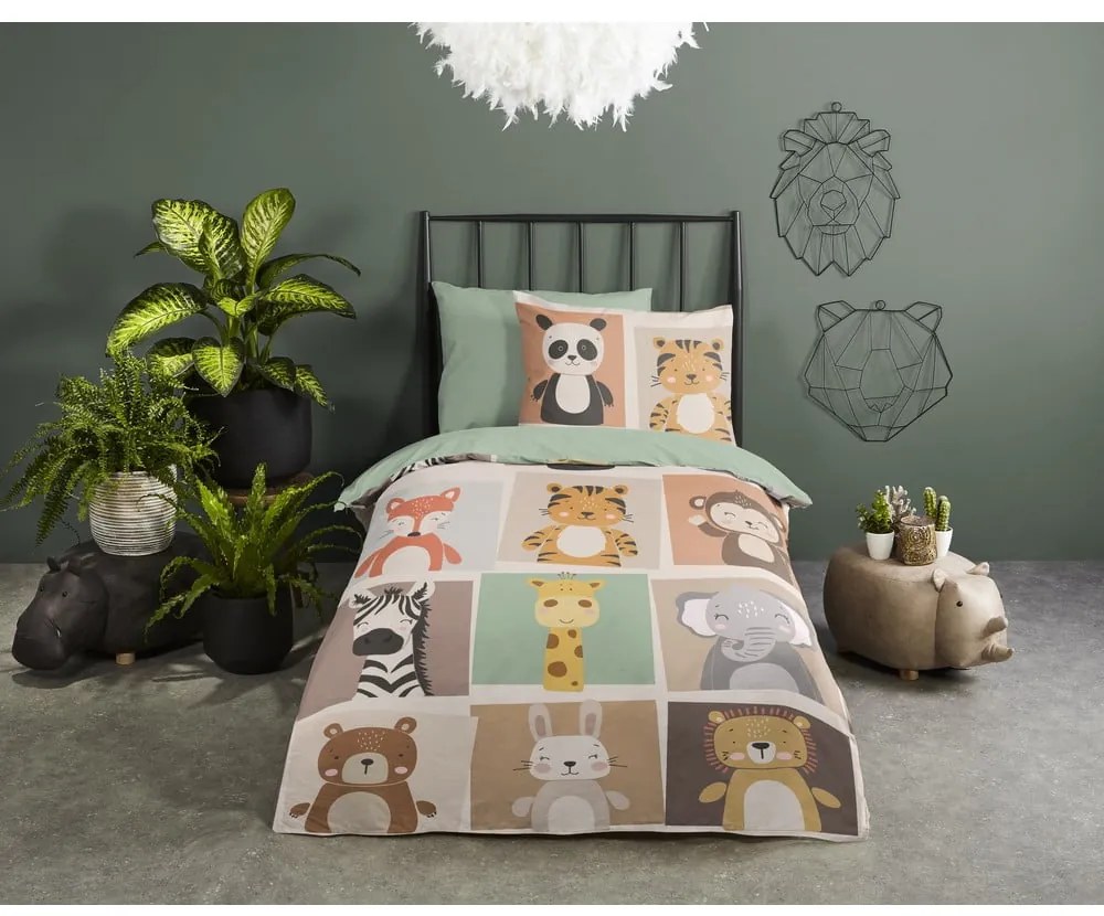 Detské obliečky na jednolôžko/predĺžené z mikrovlákna 140x220 cm Ranger – Good Morning