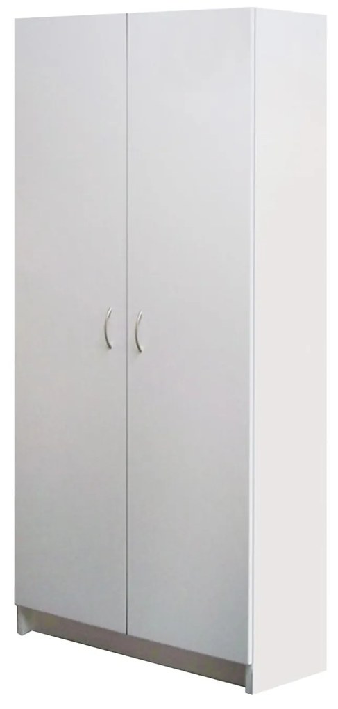 Policová skriňa 7 biela