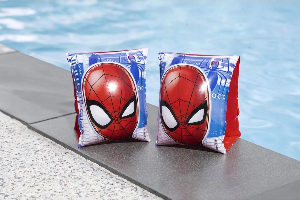 Plavecké rukávníky Spider-Man 23 x 15 cm Bestway 98001N