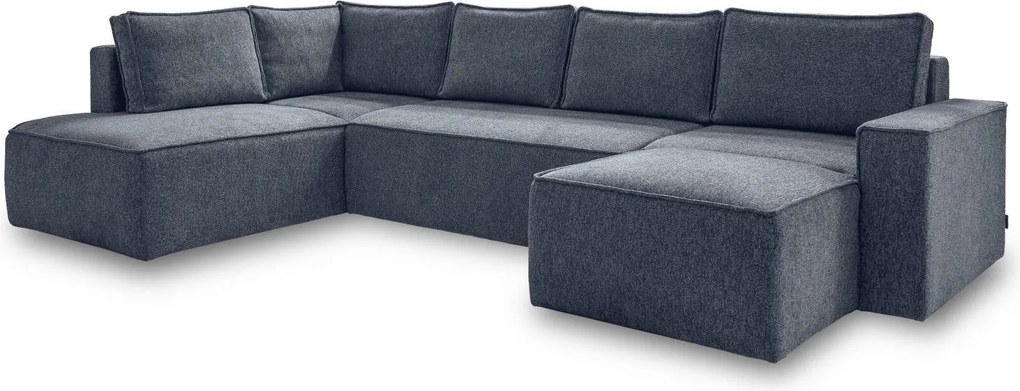 XXXLutz SEDACIA SÚPRAVA, textil, tmavomodrá MID.YOU - Sedačky - 001454003627