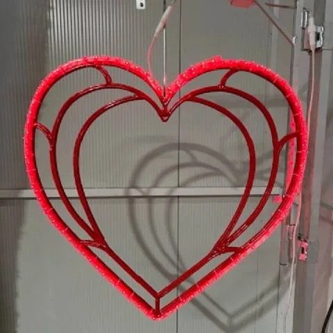 DECOLED Hadica LED 1 m, červená, 30 diód, IP44 Easy Fix