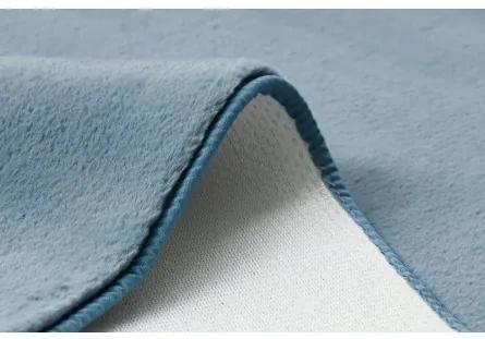 Sammer Kvalitný shaggy koberec v modrej farbe C322 160 x 220 cm