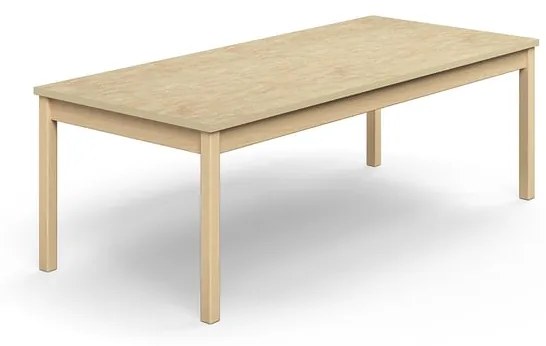 Stôl DECIBEL, 1800x800x590 mm, akustické linoleum - béžová