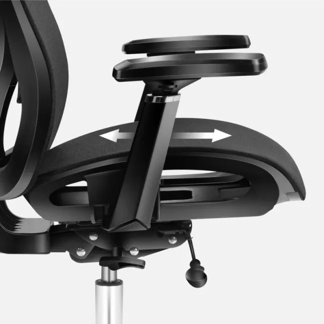 Kancelárska stolička Expert 5.3 Black Mesh