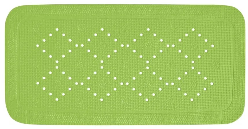 Spirella Protišmyková podložka do vane ALASKA, svetlozelená, 91 x 36 cm