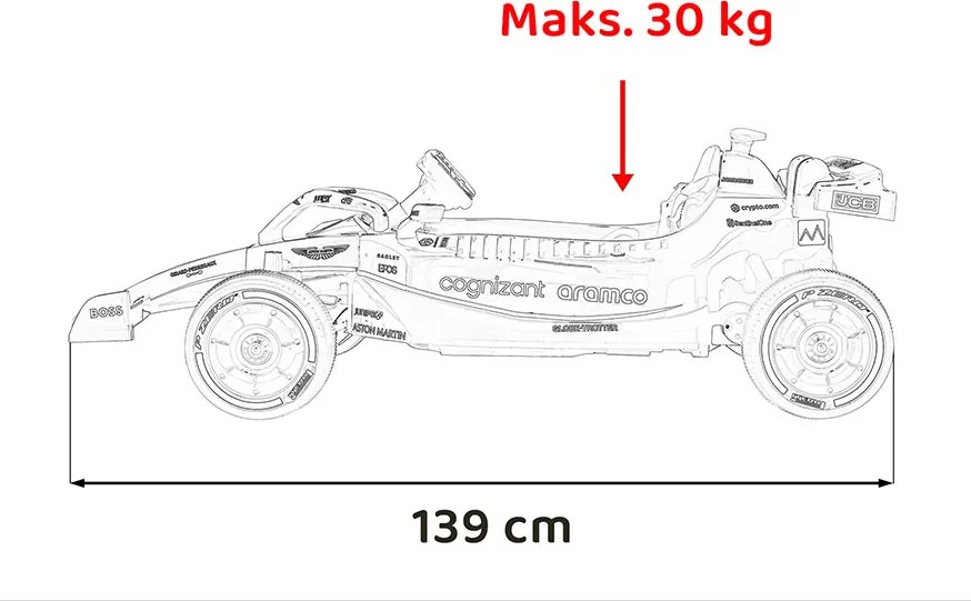 Ramiz Vozidlo, automobil formuly 1 Aston Martin Cognizant Aramco