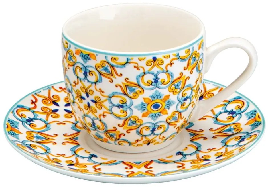 Súprava 6 šálok s tanierikom Brandani Medicea