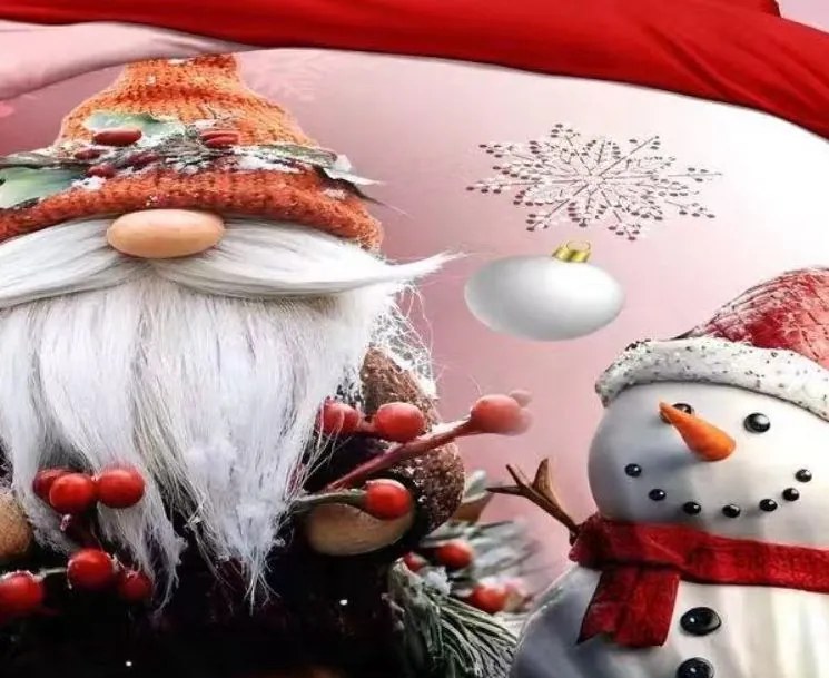 Francúzske obliečky Homa KIRIMAS FRIENDS 6-dielna sada 200x220 cm