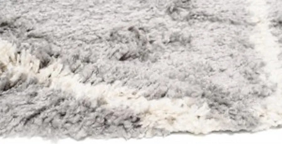 TA Koberec L226C TMAVOSIVÉ/BÉŽOVÉ BOHO KOLESO