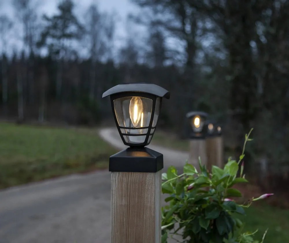 Vonkajšie solárne LED svietidlo Star Trading Felix, výška 19 cm