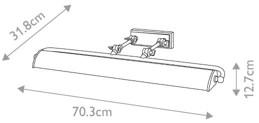 Elstead WINCHFIELD-PLL-PN-WM -Obrazové svietidlo WINCHFIELD 4xE14/40W/230V mramor