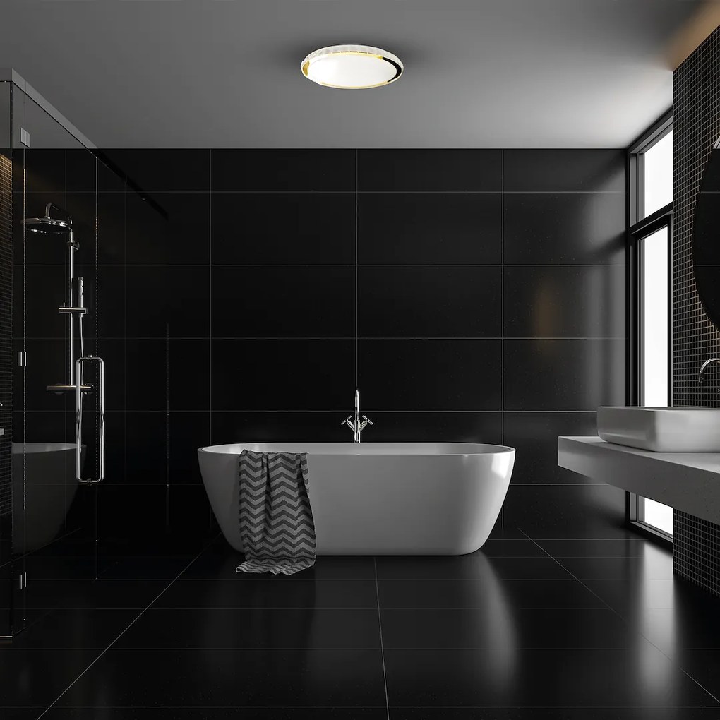 EUlight Stropné LED svietidlo Layla, 1x LED 50w, 3000-6000k, w/g, s ovládačom