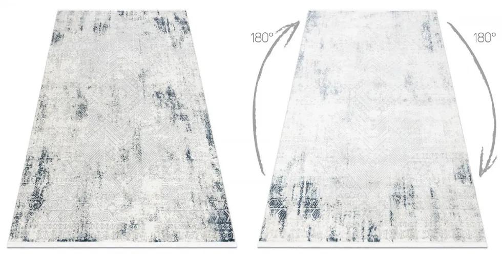 Kusový koberec Melasa modrokrémový 80x150cm