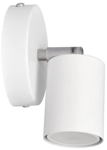 LED Nástenné bodové svietidlo TUNE 1xGU10/4,8W/230V biela
