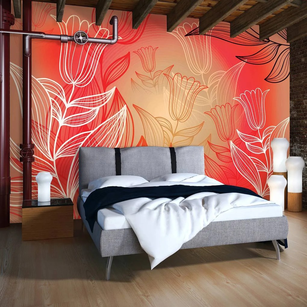 Fototapeta - Kvety (152,5x104 cm)