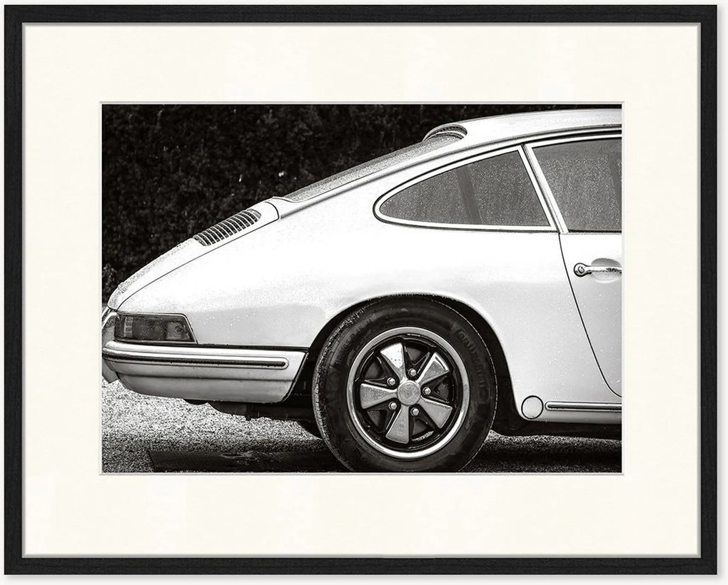 Nástenná dekorácia v ráme Porsche 911
