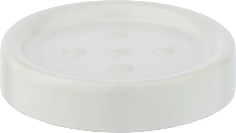 Matne biela keramická nádoba na mydlo Wenko Polaris