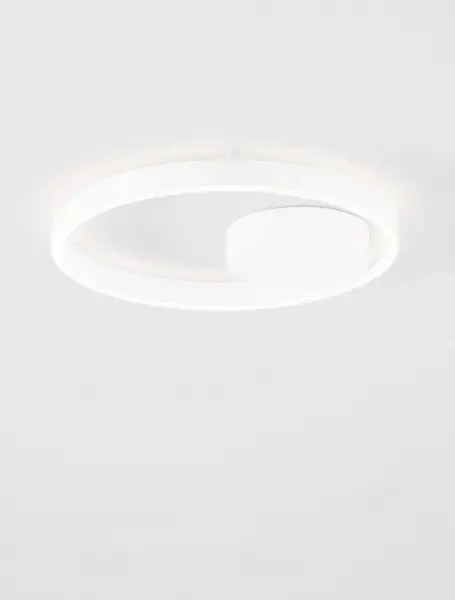 LED stmievateľné biele dizajnové stropné svietidlo Hedra 40
