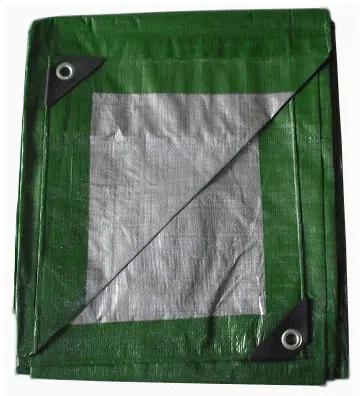 Sammer Mrazuvzdorná krycia plachta-celta v zeleno striebornej farbe 130g/m2 130g 10 x 15m