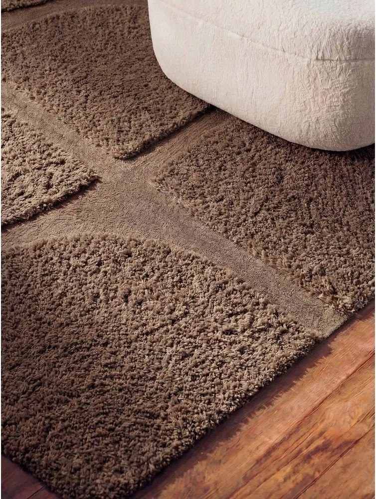 Hnedý ručne tkaný koberec 160x230 cm Lambeth Jasper – Ted Baker