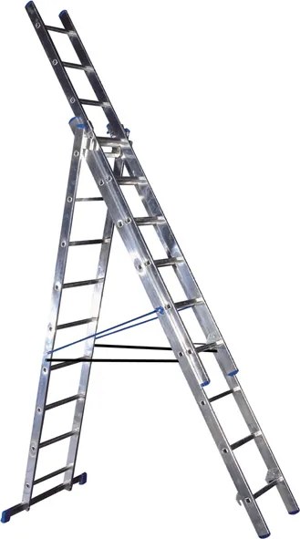 Elkop Multifunkčný hliníkový rebrík Ultra 3x2,4m, 9 priečok