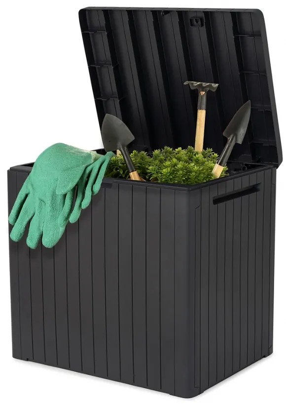 Keter City Storage graphite - zahradní úložný box 113 L