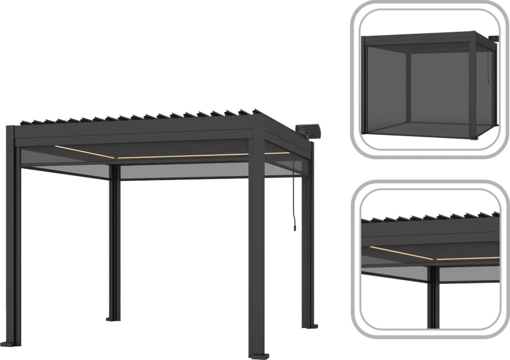 ZIP BLIND PRE HLINÍKOVÚ PERGOLU 3 M *0579