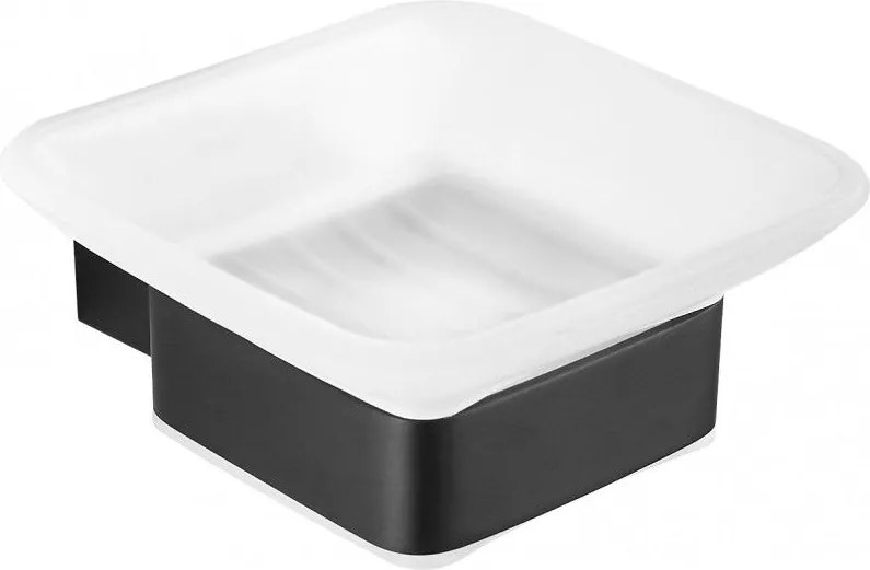 Mexen Pavo miska na mydlo, čierna - 7030439-70