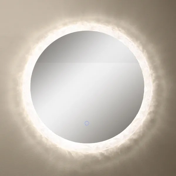 Zuma Line D2309 - LED Kúp. zrkadlo s podsv. 24W/230V 3000/4000/6000K IP44 chróm