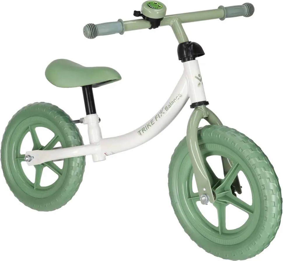 KIK Trike Fix Balance detské odrážadlo so zvončekom, zelené