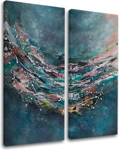 Obraz na plátne  ABSTRAKT 2 dielny XOBCHAB042