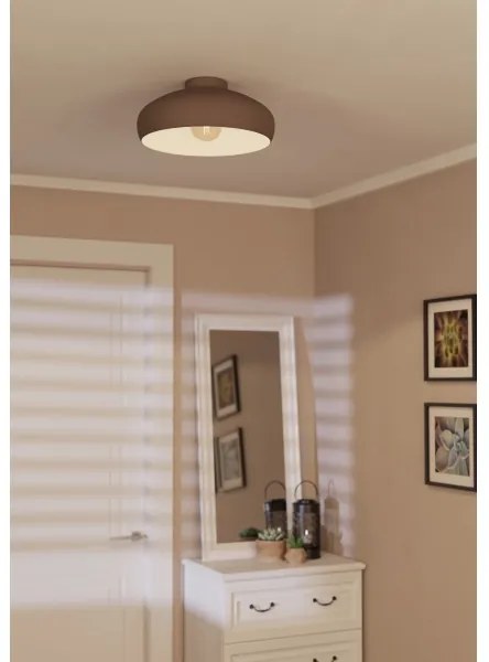 Eglo 900359 - Stropné svietidlo MOGANO 1xE27/60W/230V